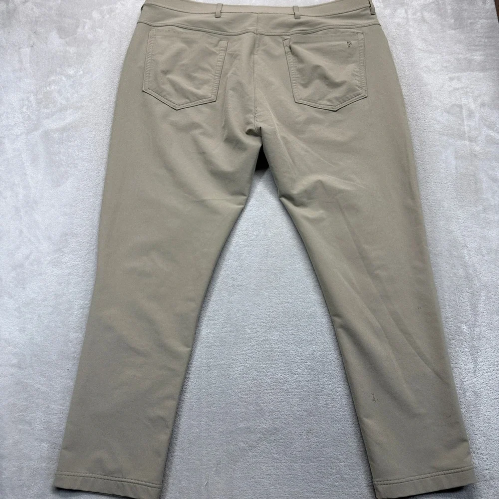 Public Rec Pants Mens 42x32 Beige Workday‎ Pant Sand Performance Stretch Casual